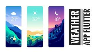 How to Create Weather App in Flutter | Flutter Weather App | #Flutter | #CodeStudio