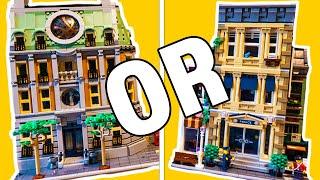 Sanctum Sanctorum vs. Police Station: A LEGO Comparison