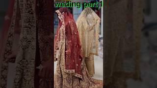 Wedding part 1 Surat khazana Tannery road Banglore #weddingdress #fashion