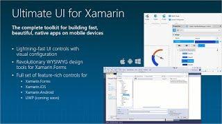 Infragistics Ultimate UI for Xamarin – Fast, Visual, Native Mobile Development