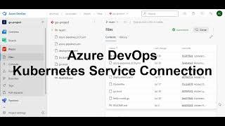 Azure DevOps - Kubernetes Service Connection