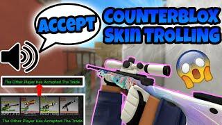 SKIN TROLLING IN COUNTER BLOX