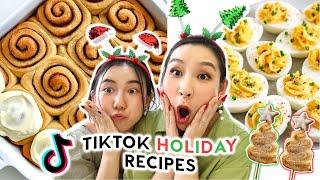 Testing Viral TikTok Holiday Recipes  *easy & delicious* | Part 13