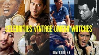 Celebrities Vintage Omega Watches - Ryan Gosling, Muhammad Ali, Louis Armstrong, Tom Cruise, & More