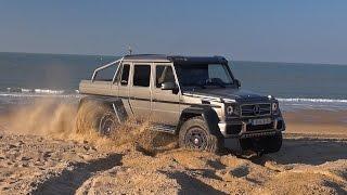 Mercedes-Benz G63 AMG 6x6 - Off Road Beach Driving!!