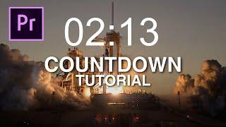 How To Make  A COUNTDOWN Timer In Adobe Premiere Pro | MarioTech