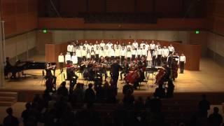 SFCM Pre-College Youth Chorus and Chamber Orchestra performs "Night of Silence" and "Silent Night"