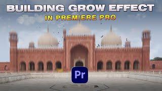 How to create Building Grow Effect in Premiere Pro | Premiere Pro Tutorials | Building Grow Effect