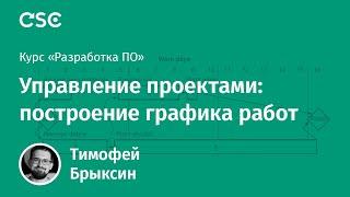 Лекция 7. Управление проектами: построение графика работ