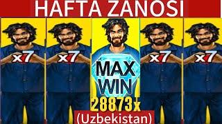 HAFTANING TOP 5 ZANOSI.Заносы недели (Uzbekistan). Выпуск-36 #haftazanosi #yangislot #maxwin