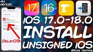 DelayOTA UPDATED! Install UNSIGNED iOS Versions - What Is DelayOTA & Downgrade News