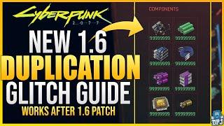 Cyberpunk 2077 NEW 1.6 DUPE GLITCH / How To Duplicate Items After 1.6 Patch New Duplication Exploit