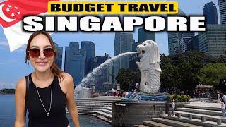 SINGAPORE on a BUDGET??? (Travel Vlog)