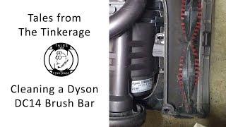 TFTT060 Cleaning Dyson DC14 Brush Bar