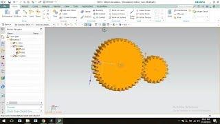 how to motion analysis of spur gear | NX 10.0