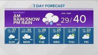 Southern Idaho evening weather forecast: Slick roads as snow winds down but more snow tonight