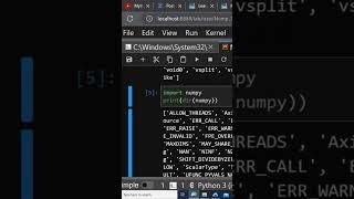 import numpy and import numpy as np examples with same methods and attributes available