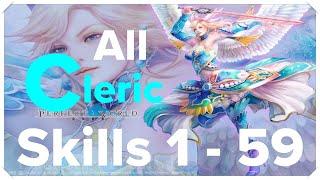 Perfect World International - All Cleric (1-59) + Sage Skills