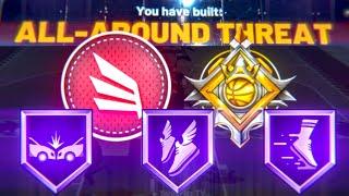 the RAREST BUILD in NBA 2K20 | BEST ALL-AROUND THREAT BUILD | 64+ BADGE UPGRADES