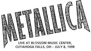 Metallica - Live in Cuyahoga Falls '98 (SBD Audio)