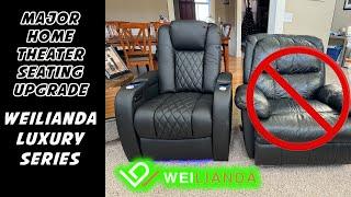 AMAZING HOME THEATER MAN CAVE RECLINER from WEILIANDA