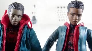 Spider-Man Miles Morales HASBRO vs MEDICOM. Сравнение фигурок Майлз Моралез