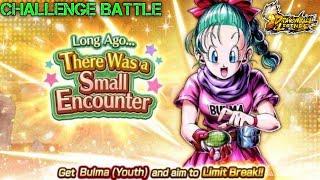 BULMA YOUTH ENCOUNTER CHALLENGE BATTLE | Dragon Ball Legends Gameplay | db legends