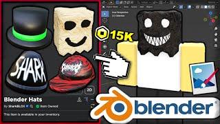 How To Make Roblox UGC Hats & Earn Robux! (FULL SIMPLE MESH/TEXTURE GUIDE FOR BLENDER BEGINNERS)