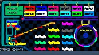 Survival Worm Race: Worm Shooter Machine