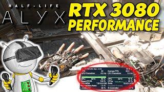 Half Life: ALYX // RTX 3080 // UPDATED Performance Test // Valve Index Gameplay