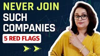 Spot the Wrong Employers - 5 Red Flags | Freshers & Experienced Candidates