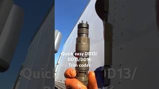 DD13/DD15/DD16 injector trim codes & part numbers #diesel #diesellife #detroit #freightliner #viral