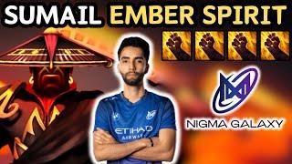  NGX.SUMAIL EMBER SPIRIT Midlane Gameplay vs AVULUS  King Sumail - Dota 2