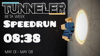 Roblox Tunneler Speedrun (Beta Week) (8:38)