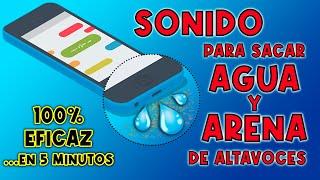 SACA AGUA Y ARENA DE TUS ALTAVOCES CON SONIDO