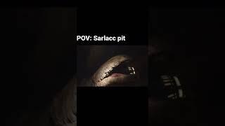 POV: Sarlacc pit. Star Wars book of boba. #starwars