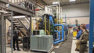 Triple Expansion Steam Engine and Watertube Boiler - Georgian College Power Engineering - Nov 2022