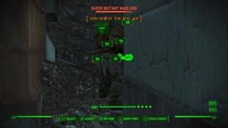 Fallout 4 Slipping through a wall backwards