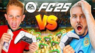 FATHER VS SON FC25 BATTLE! BEAT MY DAD TO WIN $$$ (EP 3)