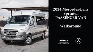 2024 Mercedes-Benz Sprinter Passenger Van Walkthrough |Walter's Mercedes-Benz Sprinter