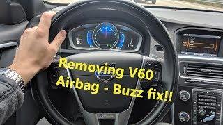 Volvo Drivers Airbag Removal / Buzz Fix