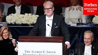 FULL REMARKS: Jim Gaffigan Shows No Mercy To Democrats Or Republicans At 2024 Al Smith Dinner