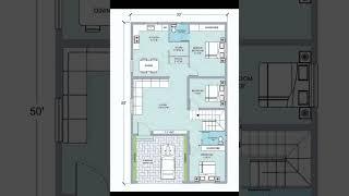 30X 50 ka house  plan please like and follow me  