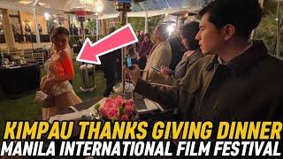 KIMPAU KIM CHIU AT PAULO AVELINO AT THE MANILA INTERNATIONAL FILM FESTIVAL THANKS GIVING DINNER