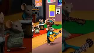 BREAKING: Jaden Smith interrupted by a band of talented mice! #band #mice #guitar