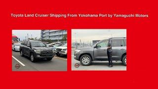 Toyota Land Cruiser Is Shipping From Yokohama Port By Yamaguchi Motors To Country Papua New Guinea