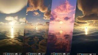 [4K] Top Minecraft Shaders | Best 10 Shaders Comparison | BSL, Continuum, Pr Luma, SEUS, Voyager