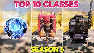 TOP 10 BEST CLASSES IN "SEASON 6" OF COD MOBILE | Best class in codm | codm br |codm br best class