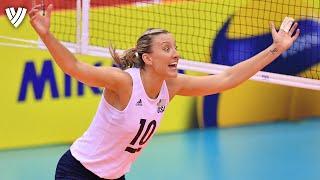 USA's Captain Jordan Larson is hungry for more!  | Spike Height: 302cm | Highlights Volleyball