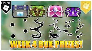 [EVENT] ALL WEEK 4 BOXES OPENED + PRIZES REVEALED! (METAVERSE CHAMPIONS) [ROBLOX]